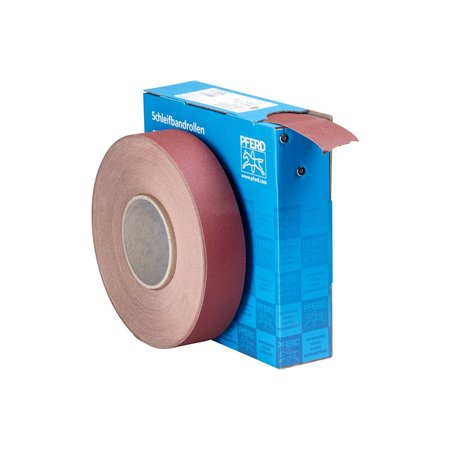 PFERD 1-1/2" Shop Roll - Resin/Resin Heavy Duty - 50 Yard Roll - Aluminum Oxide - 180 Grit 47171